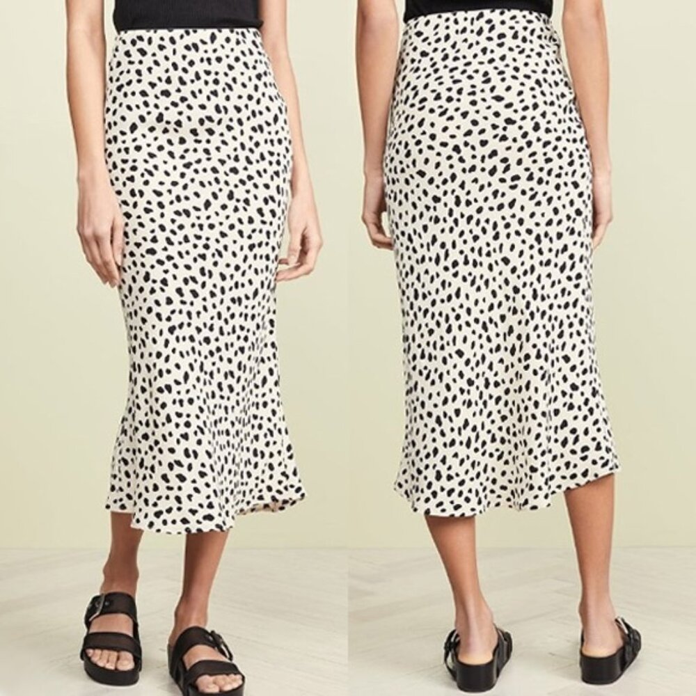 Leopard Print Midi Skirt